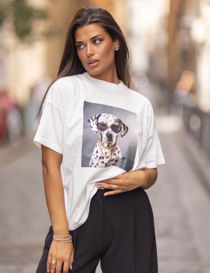 VICOLO TSHIRT  DALMATA POP