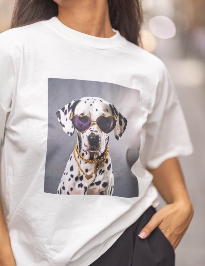 VICOLO TSHIRT  DALMATA POP