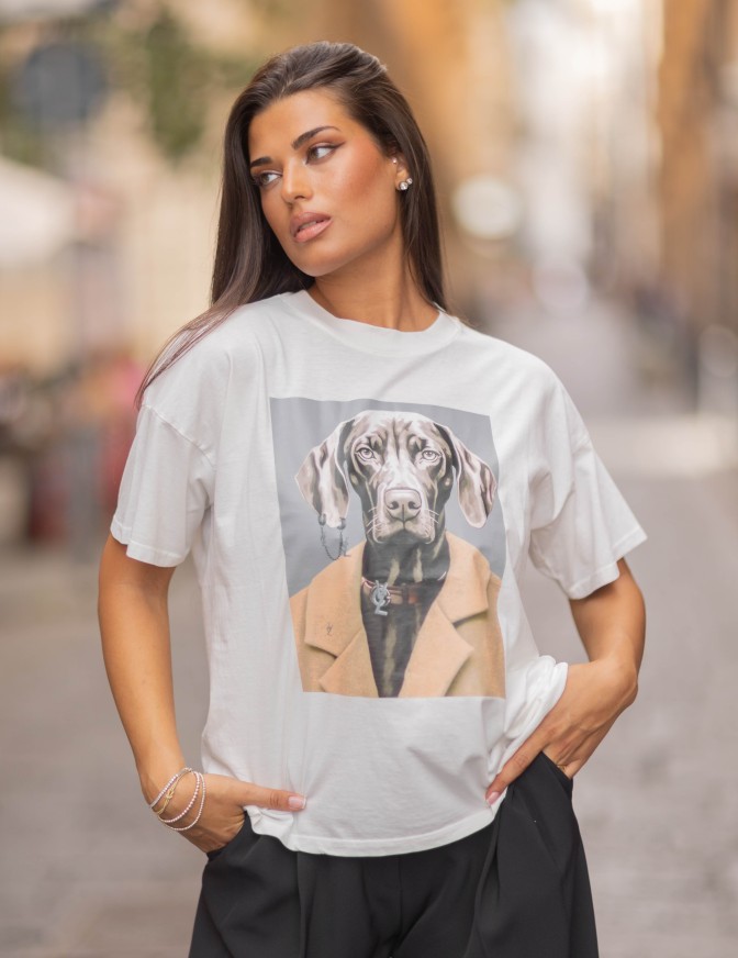 VICOLO TSHIRT  PUNK DOG