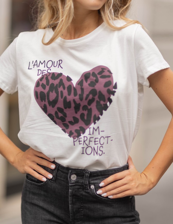 VICOLO TSHIRT  L'AMOUR CUORE