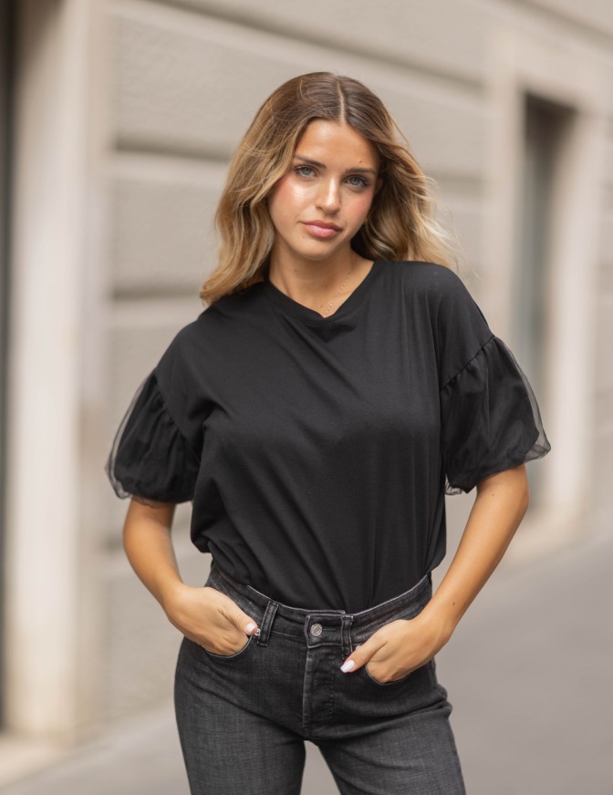 VICOLO TSHIRT  MM TULLE