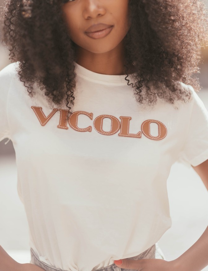 VICOLO TSHIRT  VICOLO CUOIO