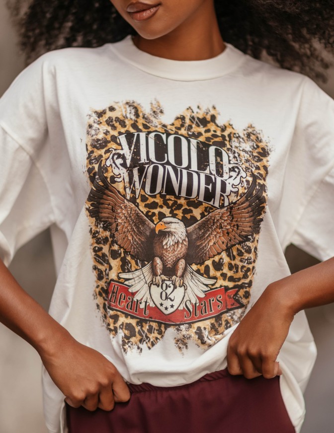 VICOLO TSHIRT  WONDER MAC