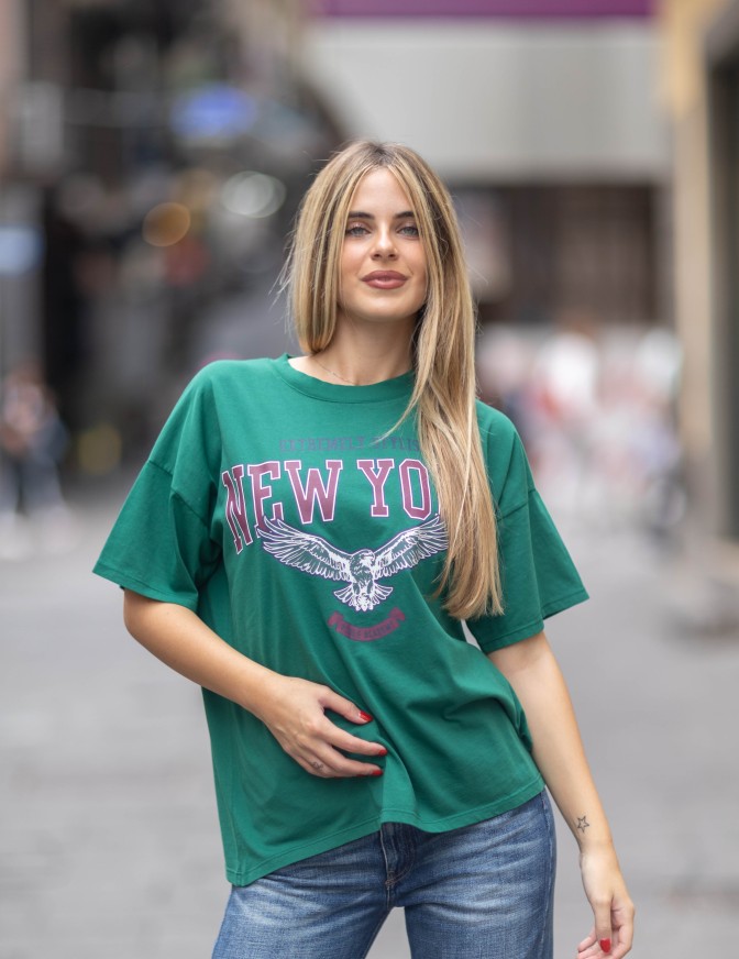 VICOLO TSHIRT  NEW YORK