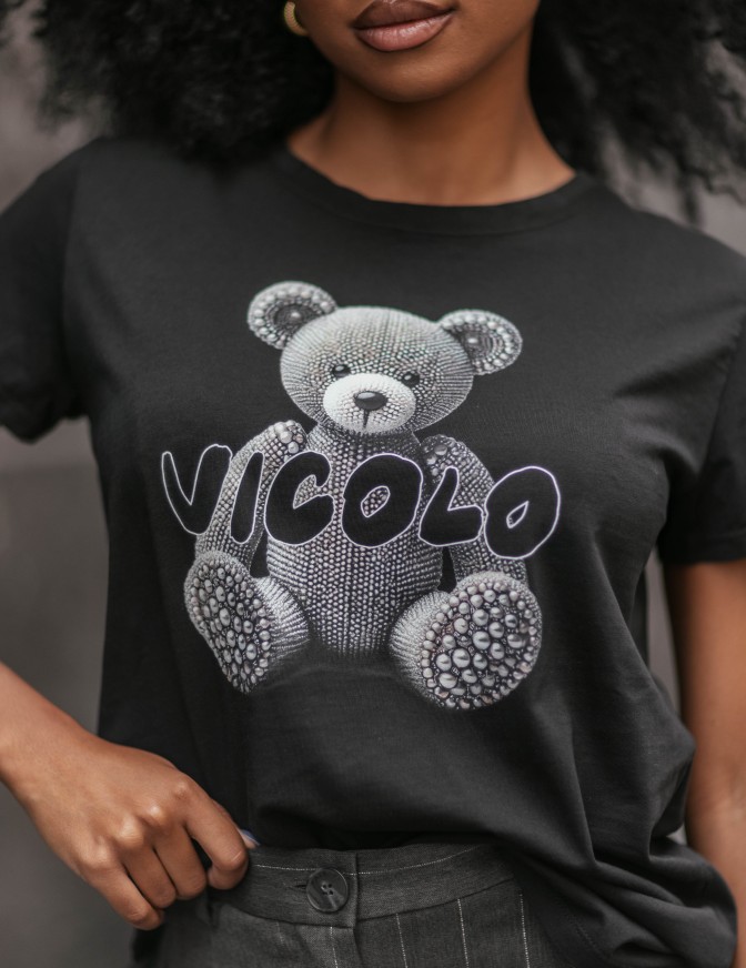 VICOLO TSHIRT  TEDDY BORCHIATO