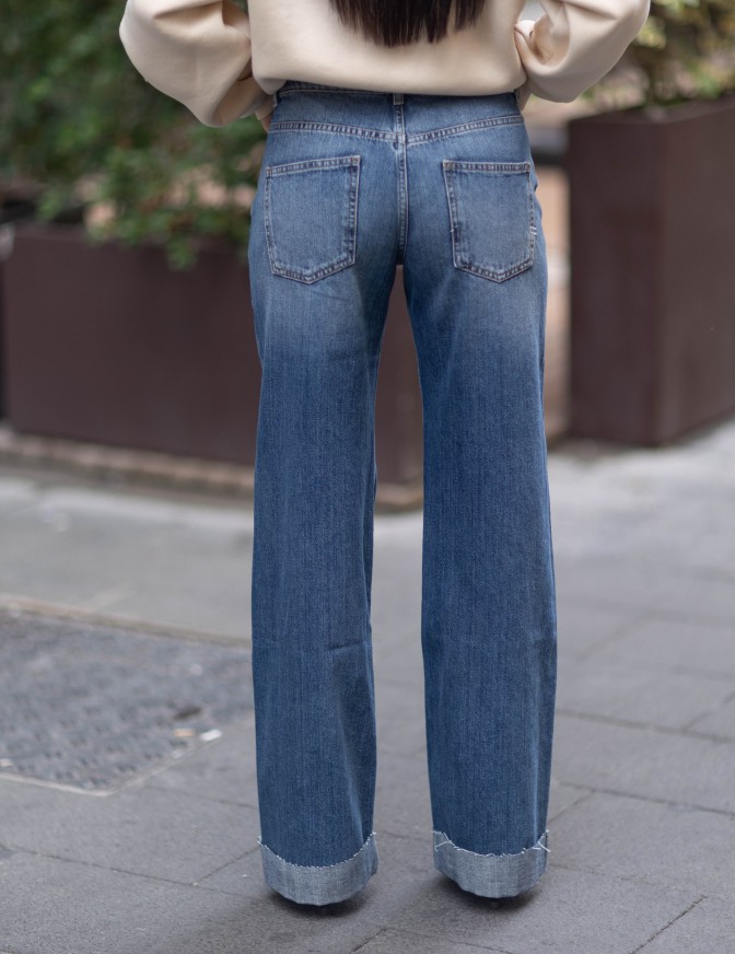 VICOLO JEANS  RISVOLTO