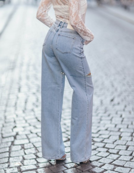 GLAMOROUS JEANS  STRASS