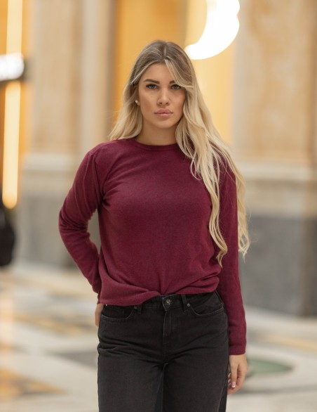 VICOLO MAGLIA  BASIC GIROCOLLO