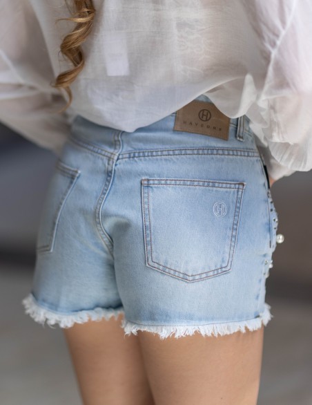 SHORT HAVEONE STRASS PERLE