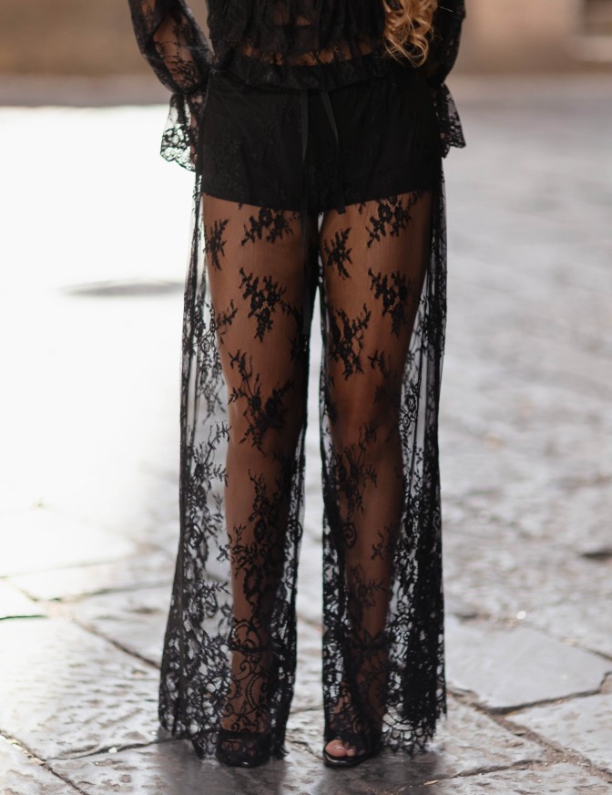 VICOLO PANTALONI  PIZZO...