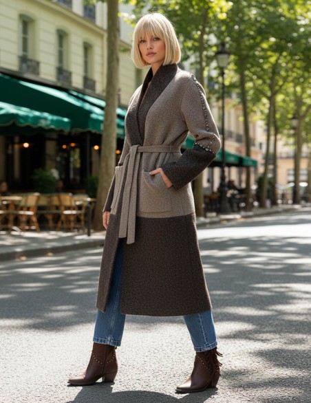 VICOLO CAPPOTTO  BICOLOR...