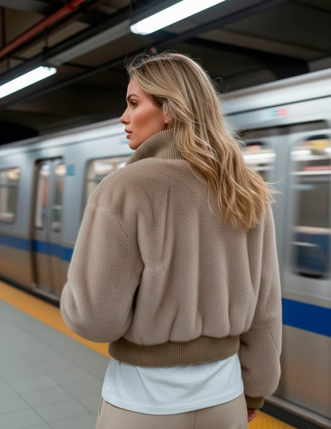 ONLY GIUBBOTTO  PELLICCIA...