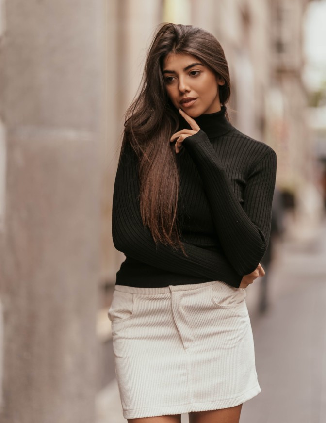 ONLY MAGLIA  COSTINE COLLO...