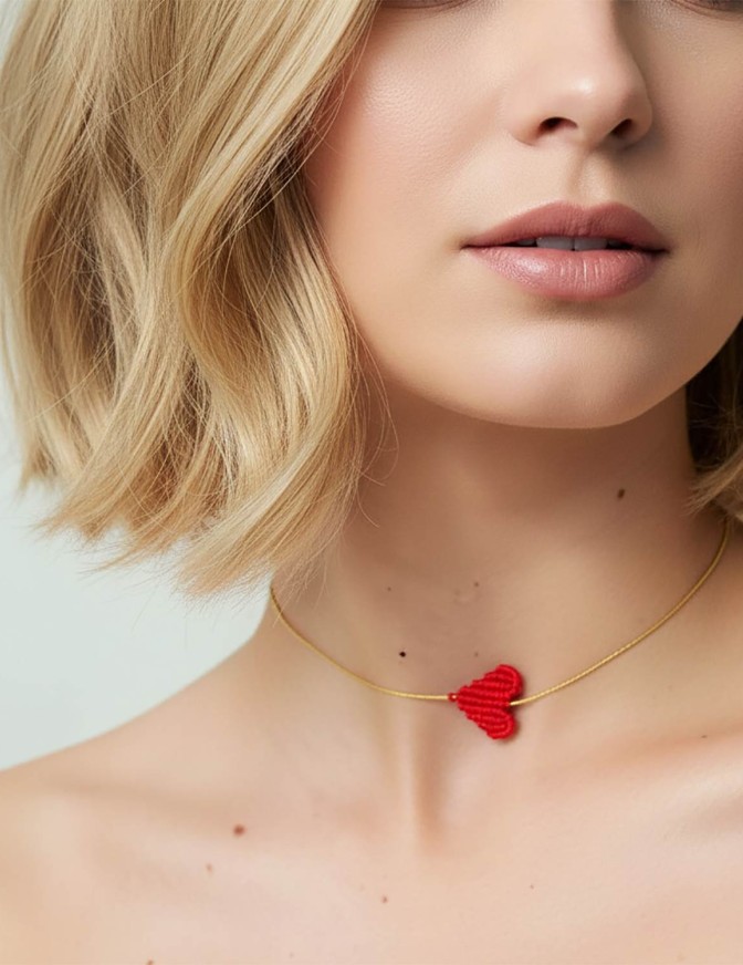 3 FILI COLLANA  CHOKER BASIC