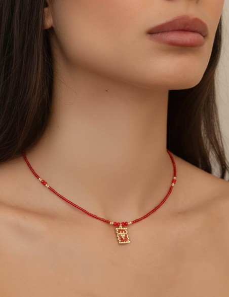 3 FILI COLLANA  QUADRATINO