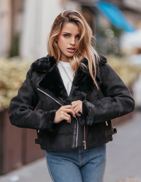 VICOLO GIUBBOTTO  ECO MONTONE