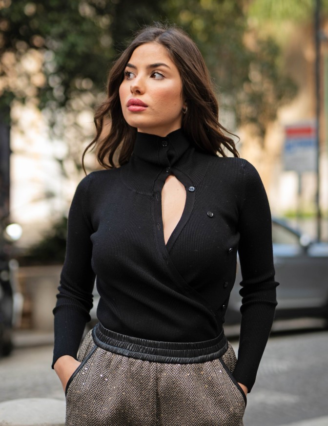 VICOLO MAGLIA  COLLO ALTO...