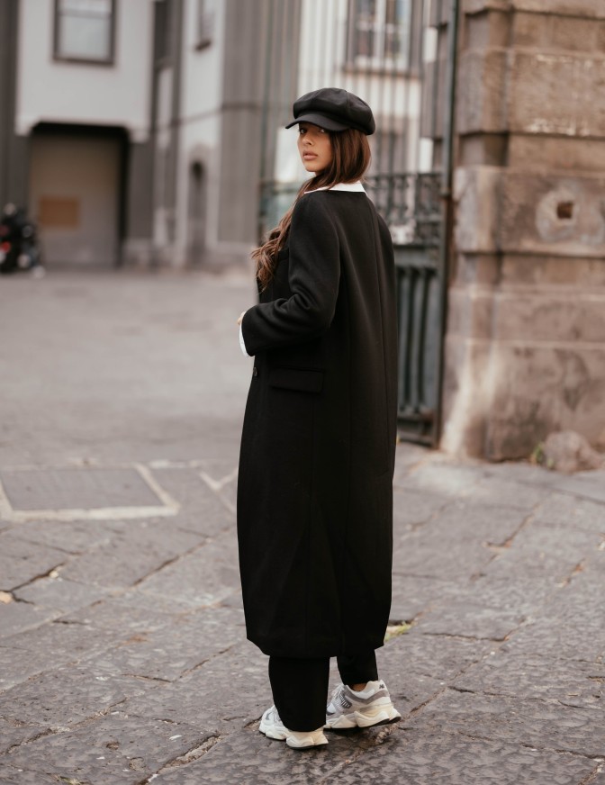 VICOLO CAPPOTTO  COLLO CAMICIA