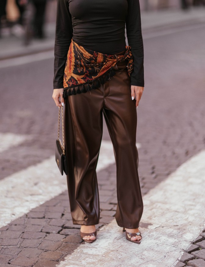 HAVEONE PANTALONI  ECO BANDANA