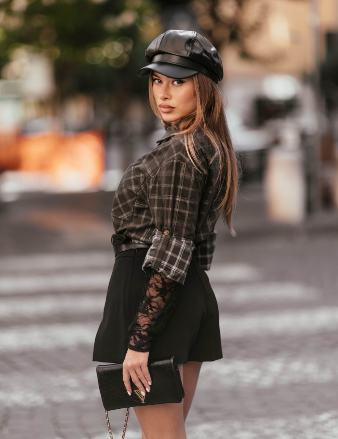 VICOLO CAMICIA  PIZZO QUADRI