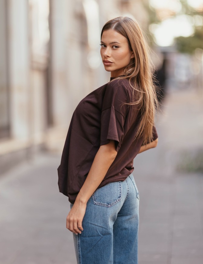 VICOLO TSHIRT  OVER BASIC