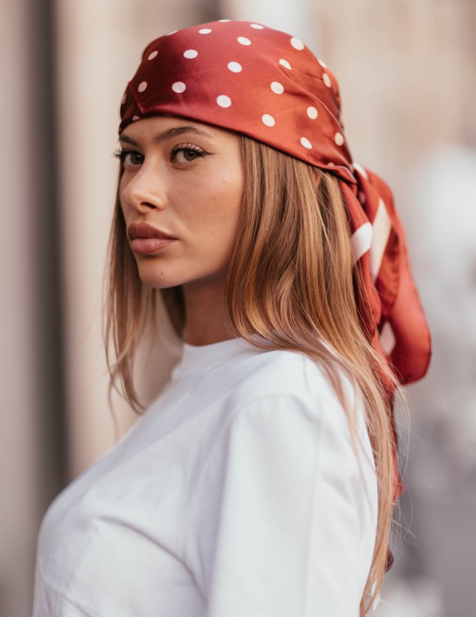 DOLLS FOULARD  POIS