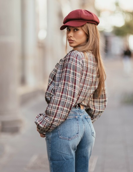 ONLY CAMICIA  QUADRO ROUCHE