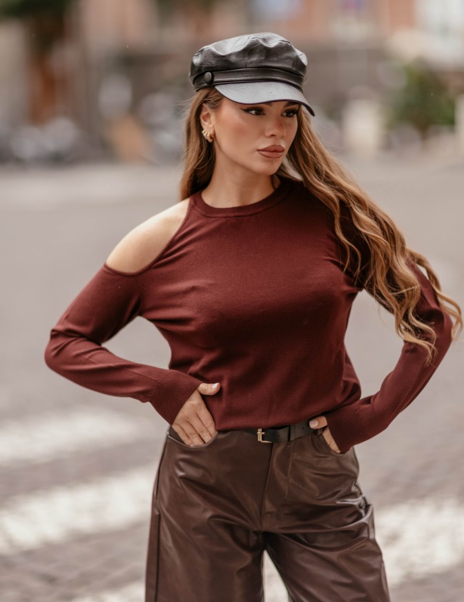 VICOLO MAGLIA  BASIC BUCO