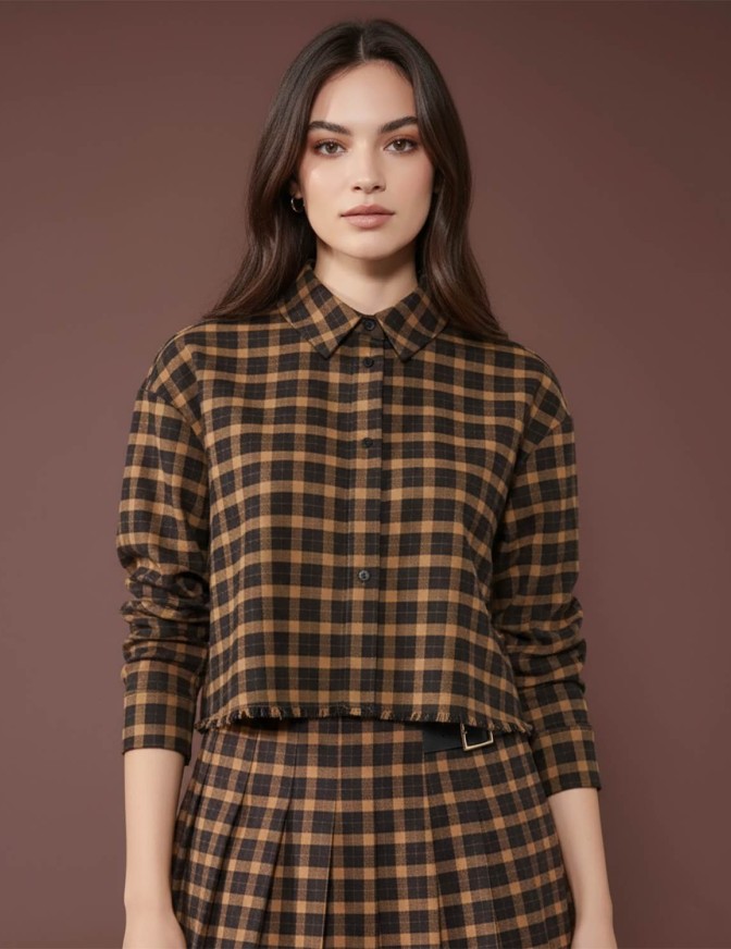 ONLY CAMICIA  QUADRO