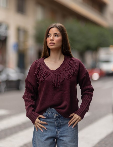 VICOLO MAGLIA  FRANGE