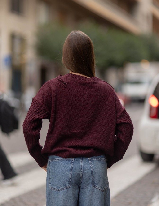 VICOLO MAGLIA  FRANGE