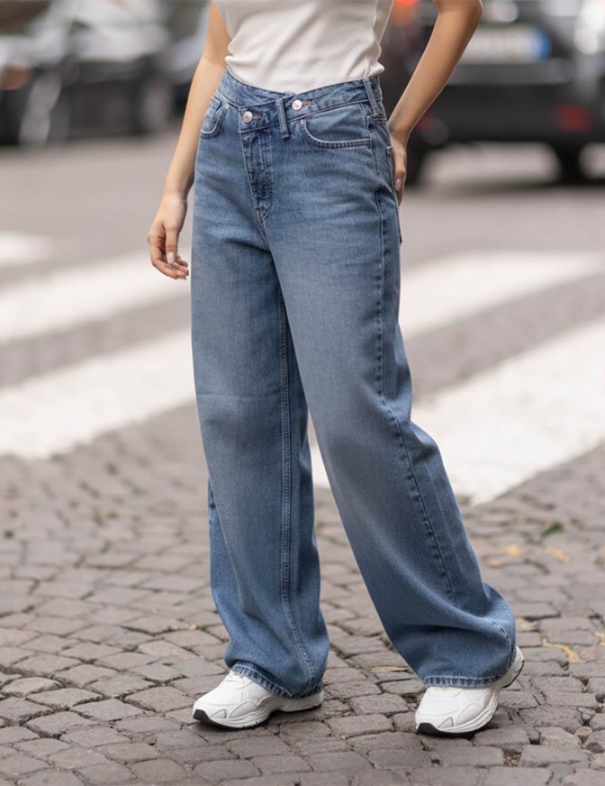 ONLY JEANS  OVER BOTTONI TRASV