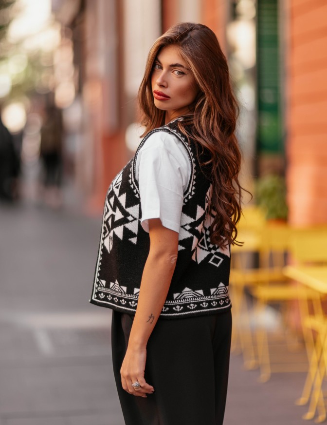 VICOLO GILET  ASTRATTO