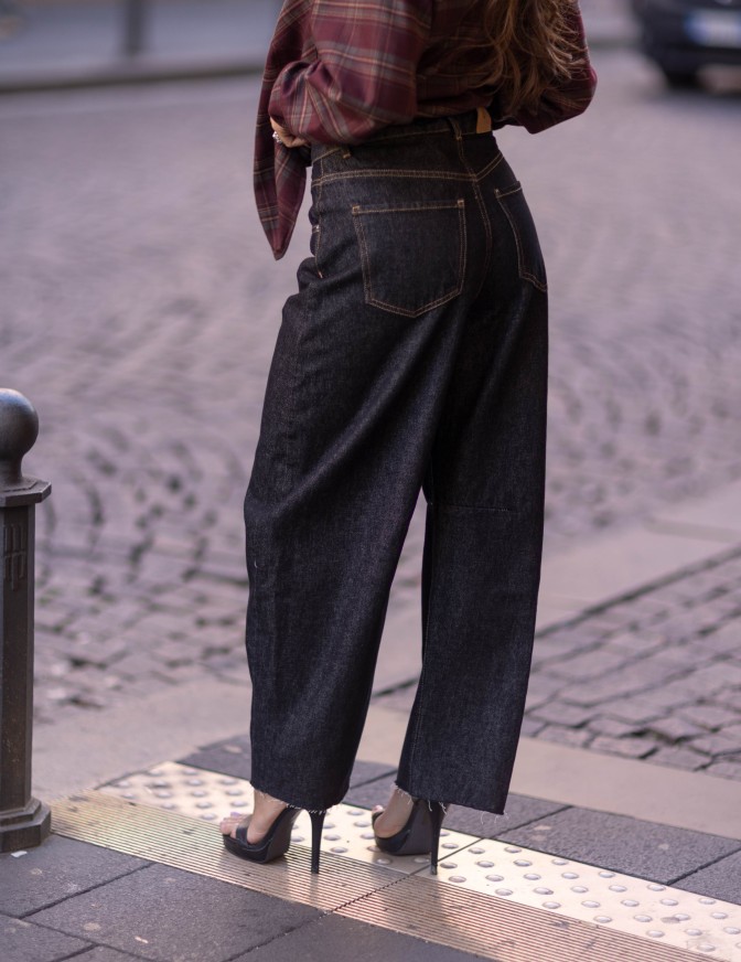 HAVEONE JEANS  RAW BALOON