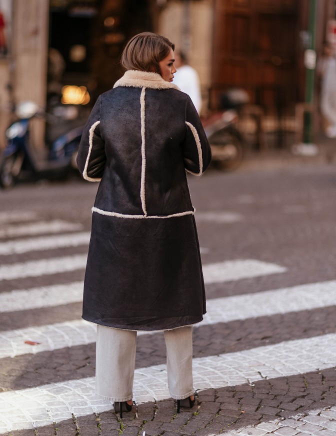 HAVEONE CAPPOTTO  ECO MONTONE