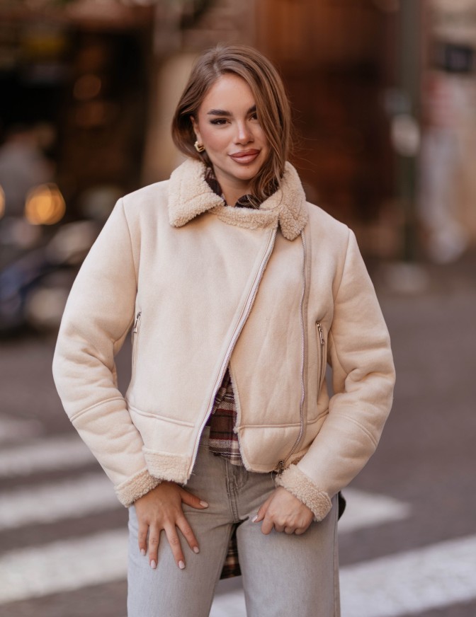 HAVEONE GIUBBOTTO  ECO MONTONE