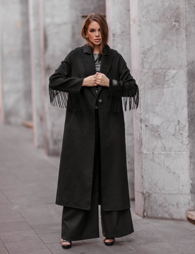 HAVEONE CAPPOTTO  FRANGE