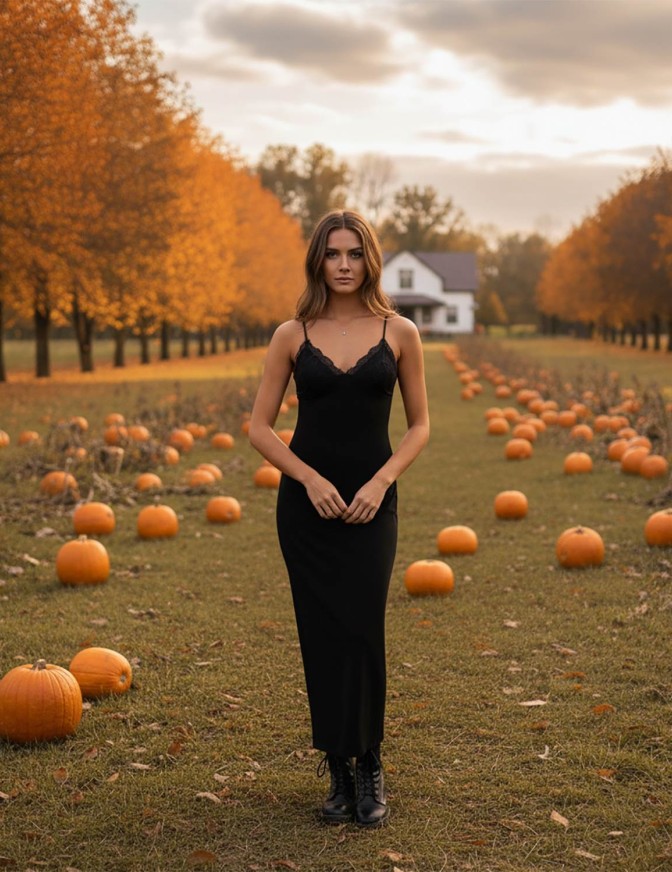 HAVEONE ABITO LUNGO PIZZO...