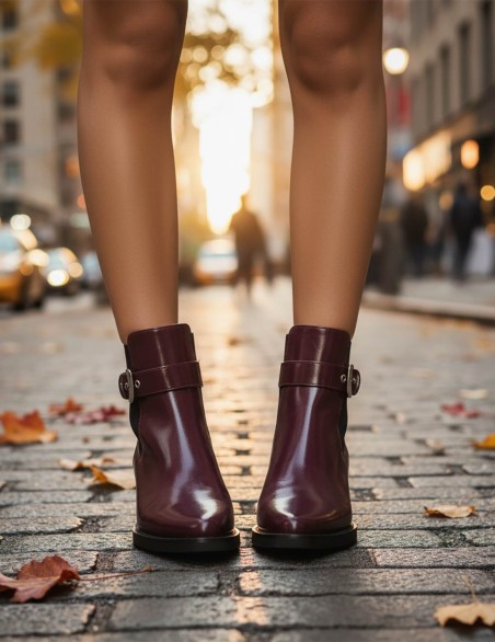 ONLY SCARPE  TRONCHETTO FIBBIA