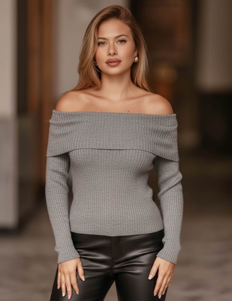 ONLY MAGLIA  SCOLLO BARCA 