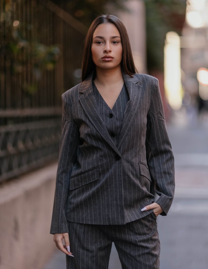 ONLY GIACCA  GESSATO