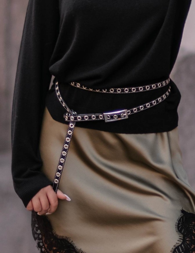 ONLY CINTURA  DOPPIO OCCHIELLO