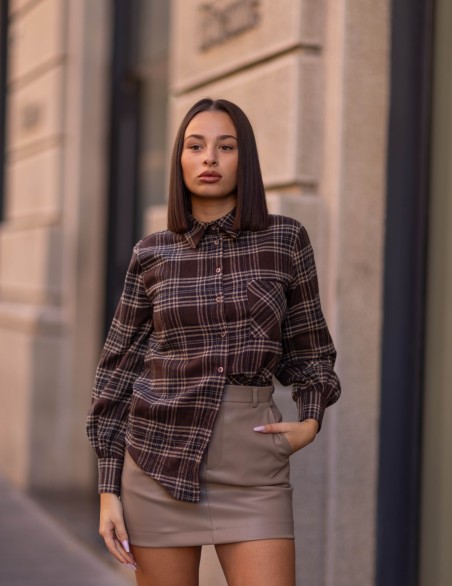 DIXIE CAMICIA  QUADRI NODO