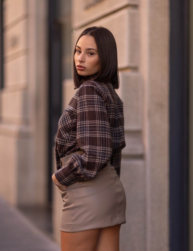 DIXIE CAMICIA  QUADRI NODO