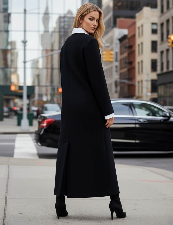 VICOLO CAPPOTTO  COLLO CAMICIA