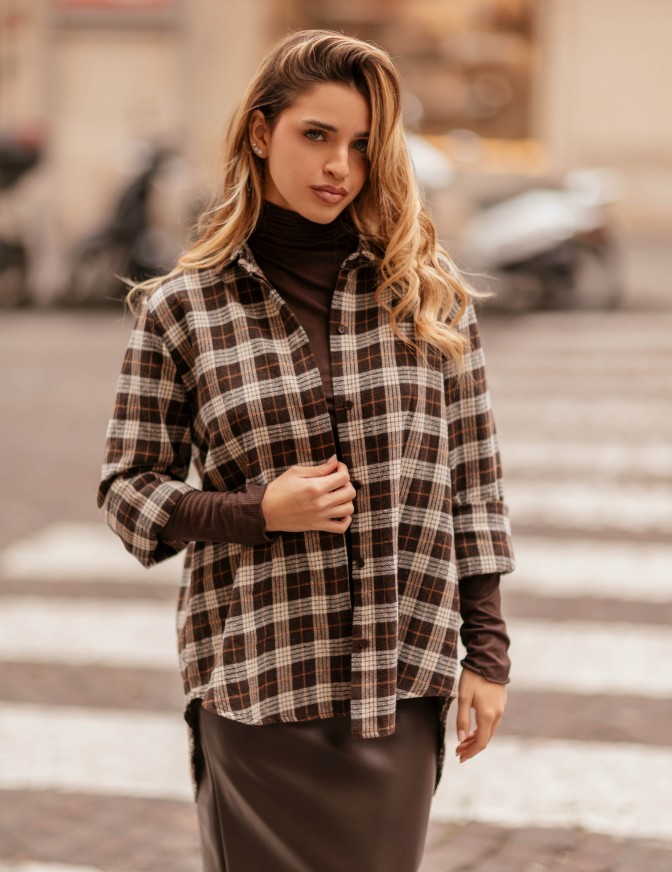 HAVEONE CAMICIA  QUADRI NEW