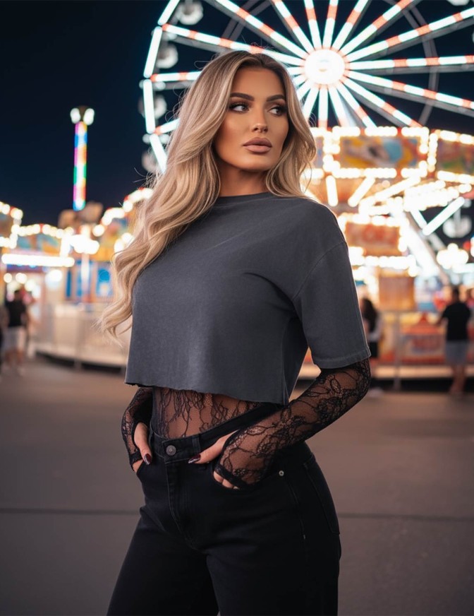 HAVEONE BODY  TSHIRT CROP