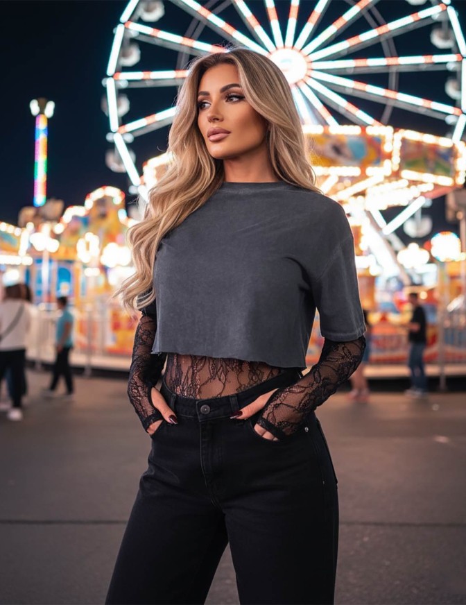 HAVEONE BODY  TSHIRT CROP