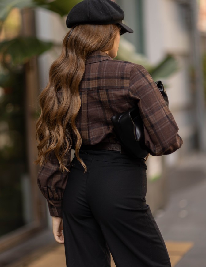 DIXIE CAMICIA  QUADRO TASCHINO