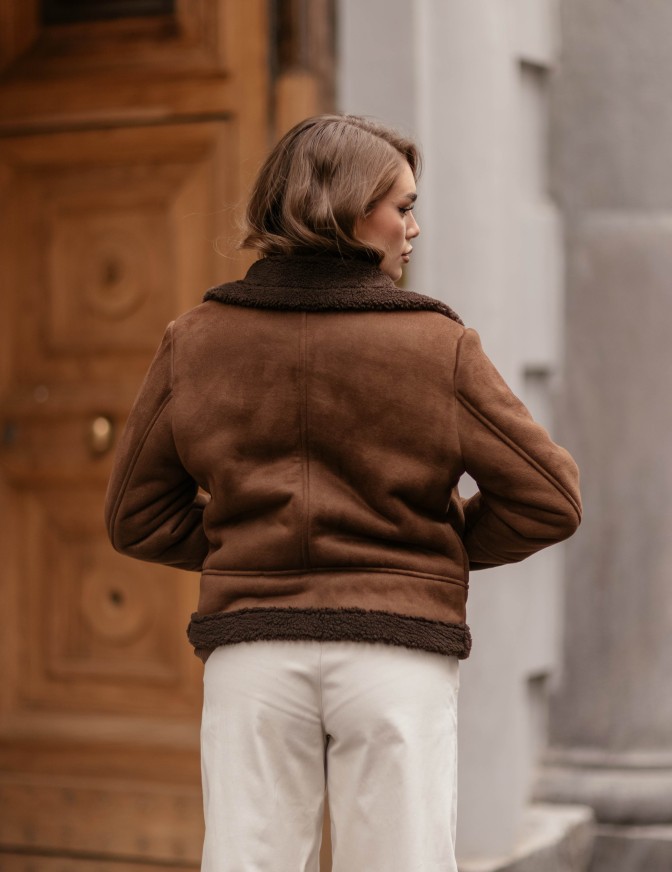 HAVEONE GIUBBOTTO  ECO MONTONE